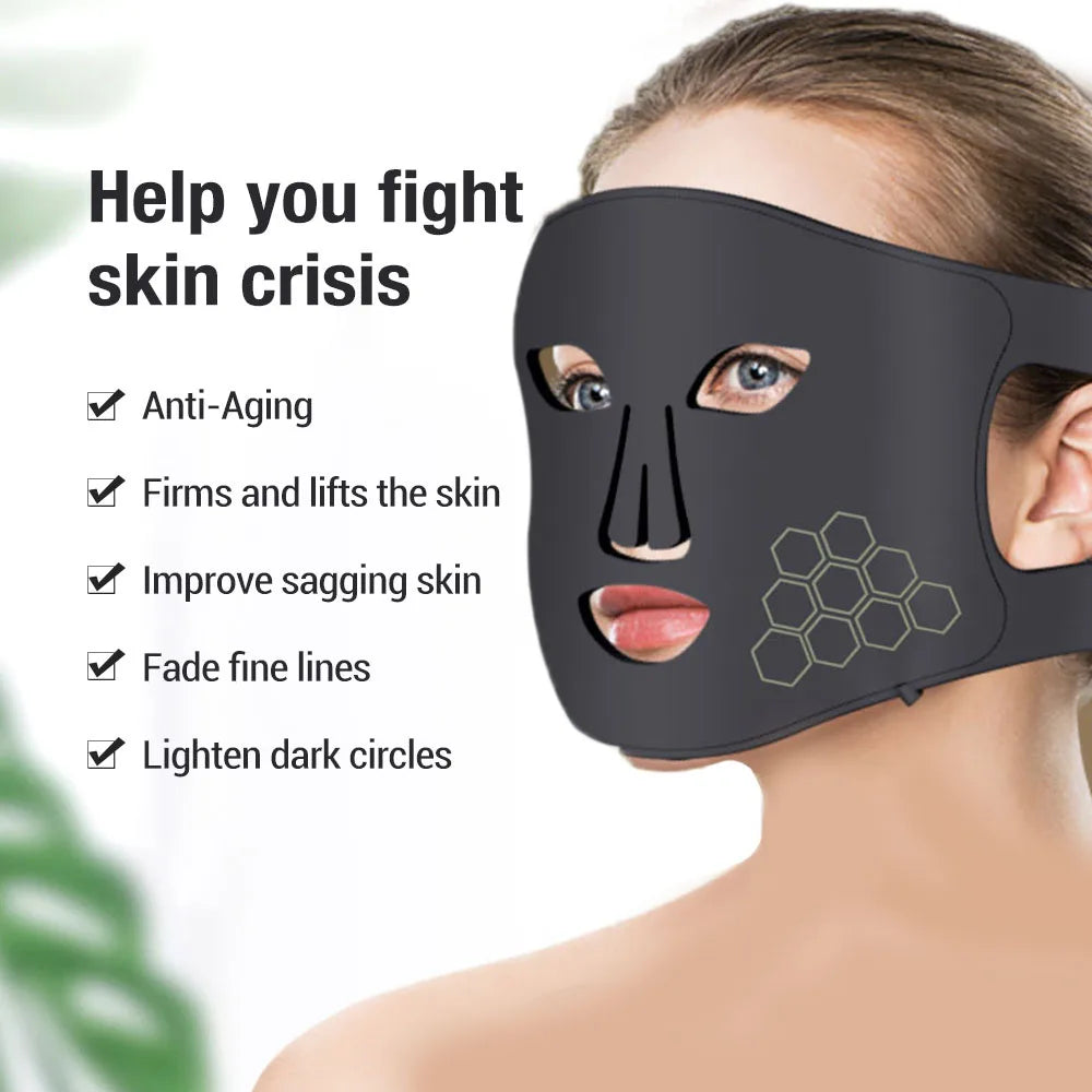Red Light therapy Mask 460nm 660nm 850nm LED Beauty Devices Face