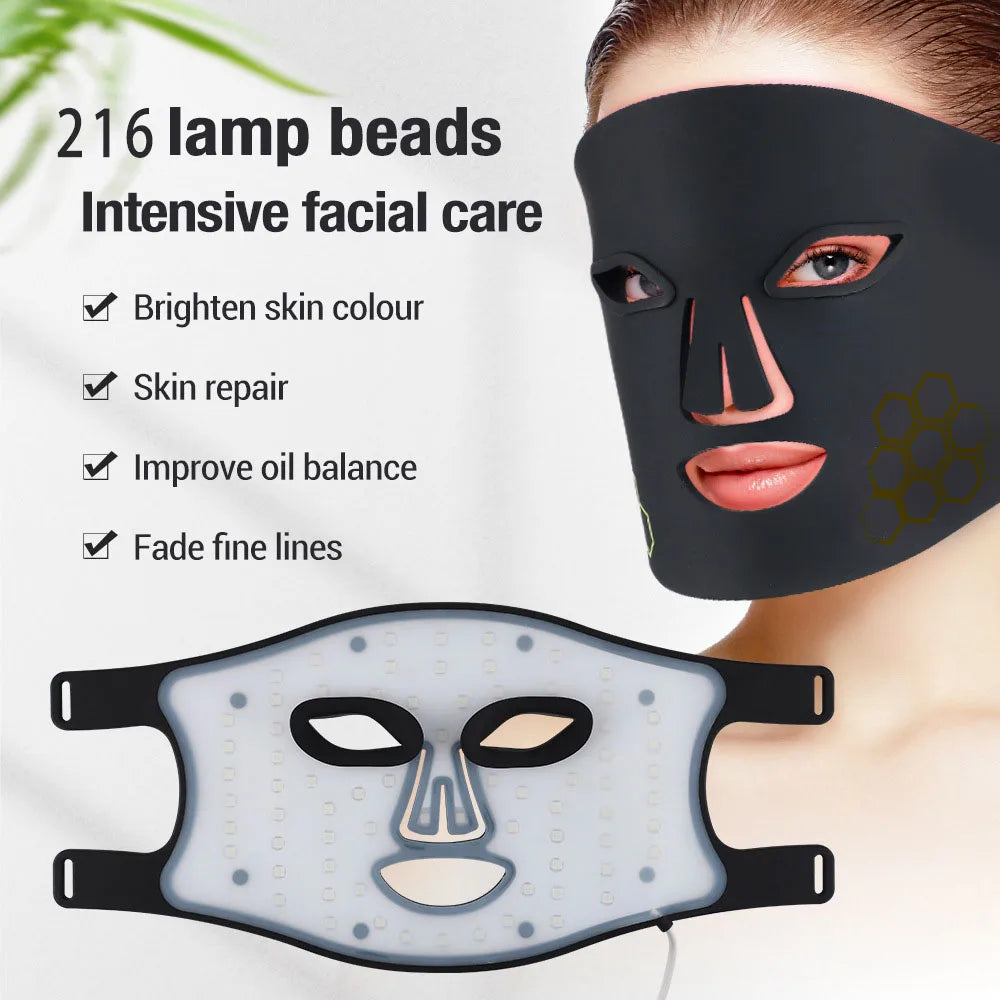 Red Light therapy Mask 460nm 660nm 850nm LED Beauty Devices Face