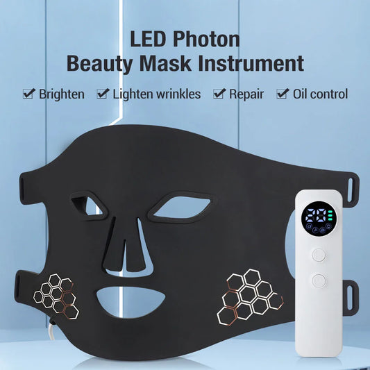 Red Light therapy  Mask 460nm 660nm 850nm LED Beauty Devices Face