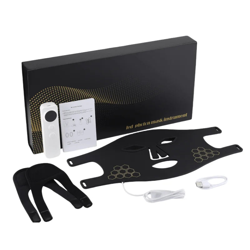 Red Light therapy  Mask 460nm 660nm 850nm LED Beauty Devices Face