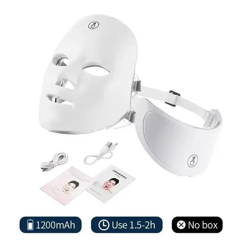 LumaVeil™ 7-Color LED Face & Neck Mask